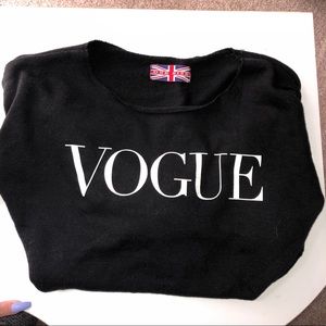 Vogue Slightly Cropped Long Sleeve